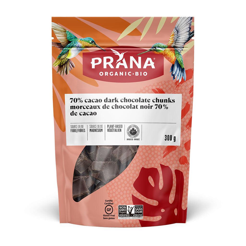 PRANA Épicerie Pépites chocolat noir 70% bio 300g