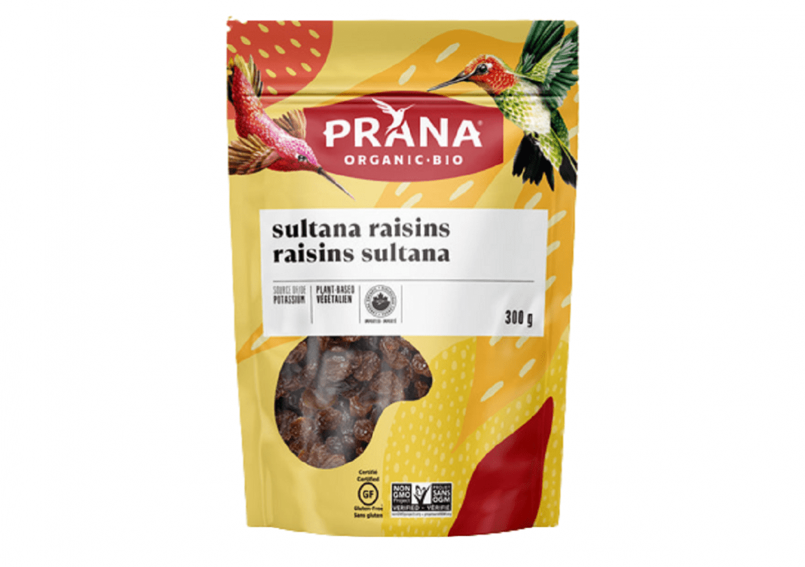 PRANA Épicerie Raisin Sultana bio 300g