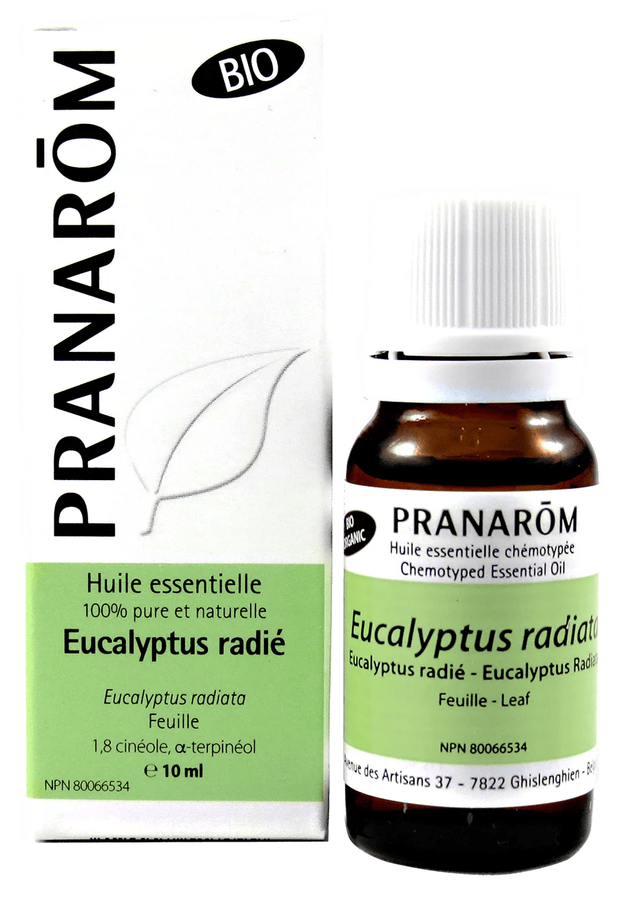 PRANAROM Suppléments Huile essentielle bio - Eucalyptus radié 10ml