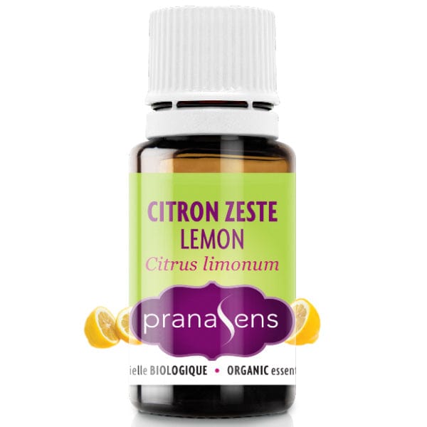 PRANASENS Soins & Beauté Huile essentielle citron zeste bio (citrus lemonum) 15ml