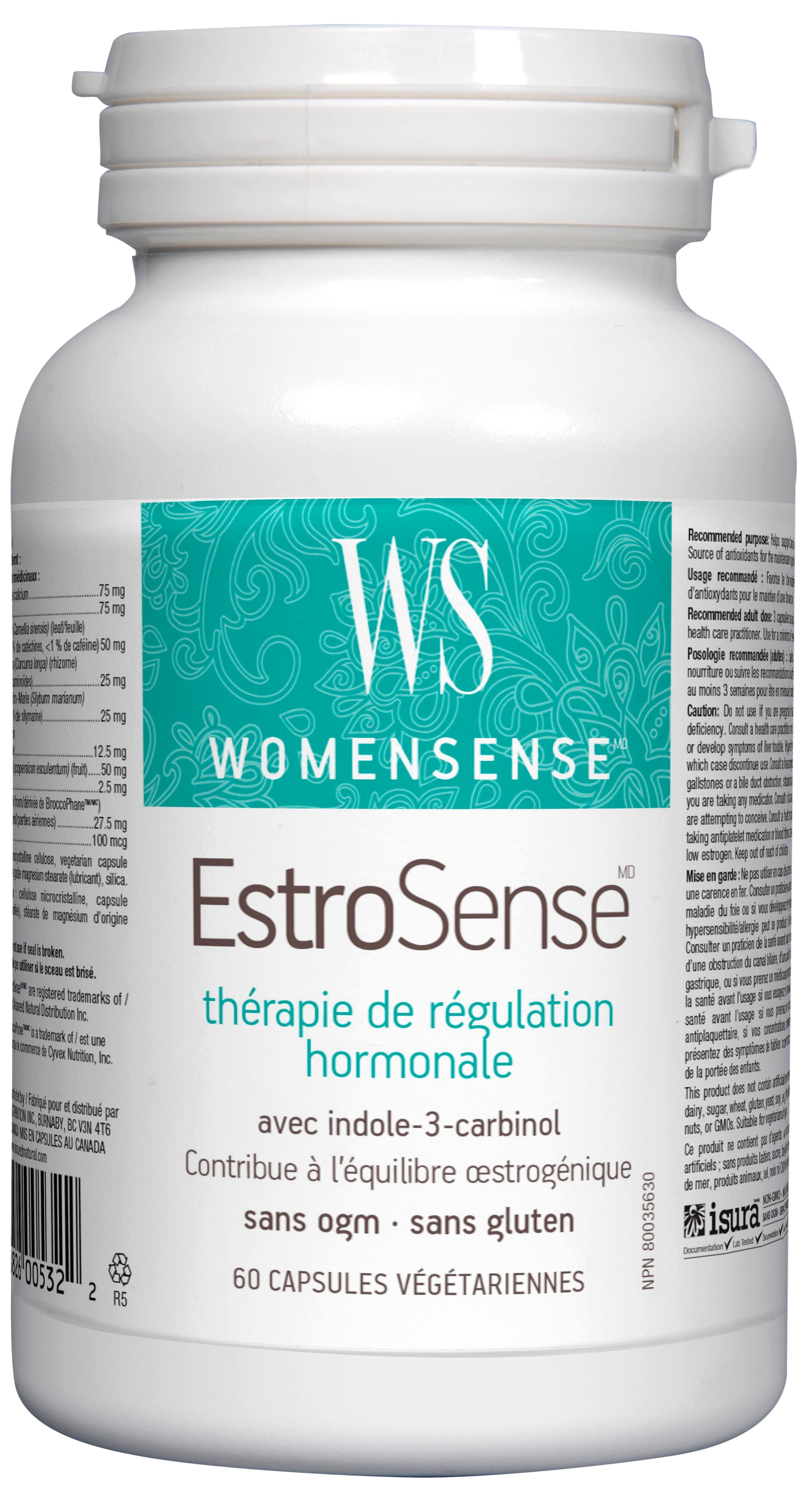 PREFERRED NUTRITION Suppléments Estrosense 60vcaps