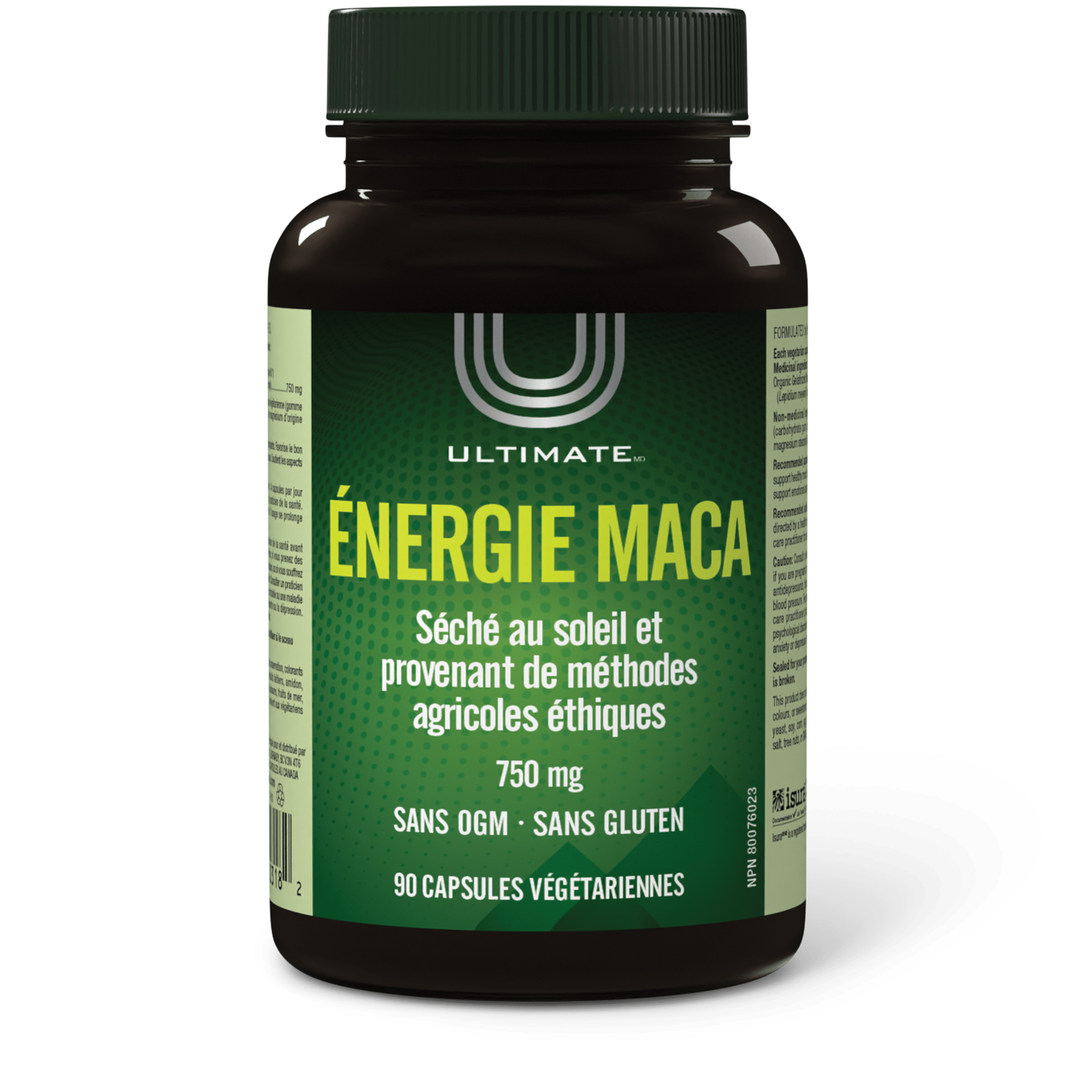 PREFERRED NUTRITION Suppléments Maca energy (végétariennes) 90vcaps