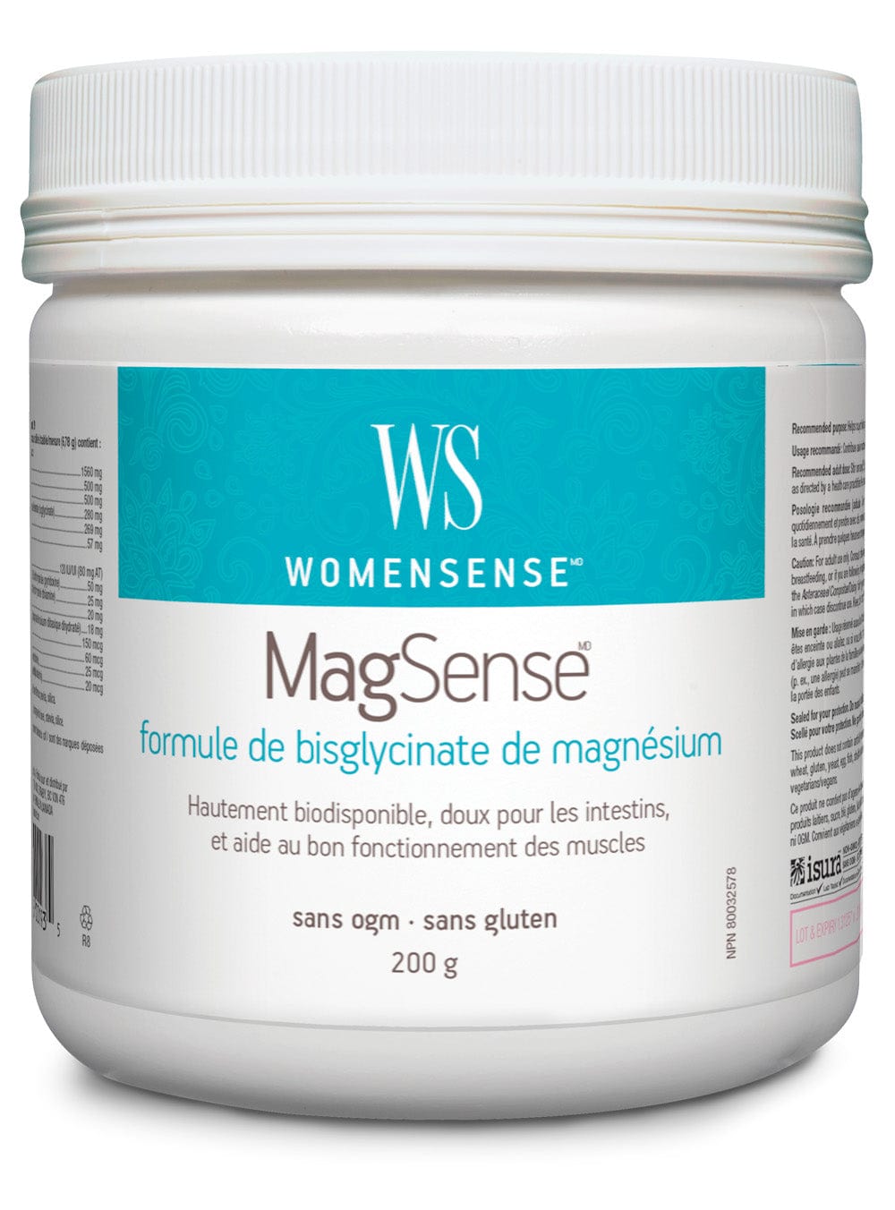 PREFERRED NUTRITION Suppléments Magsense 200g