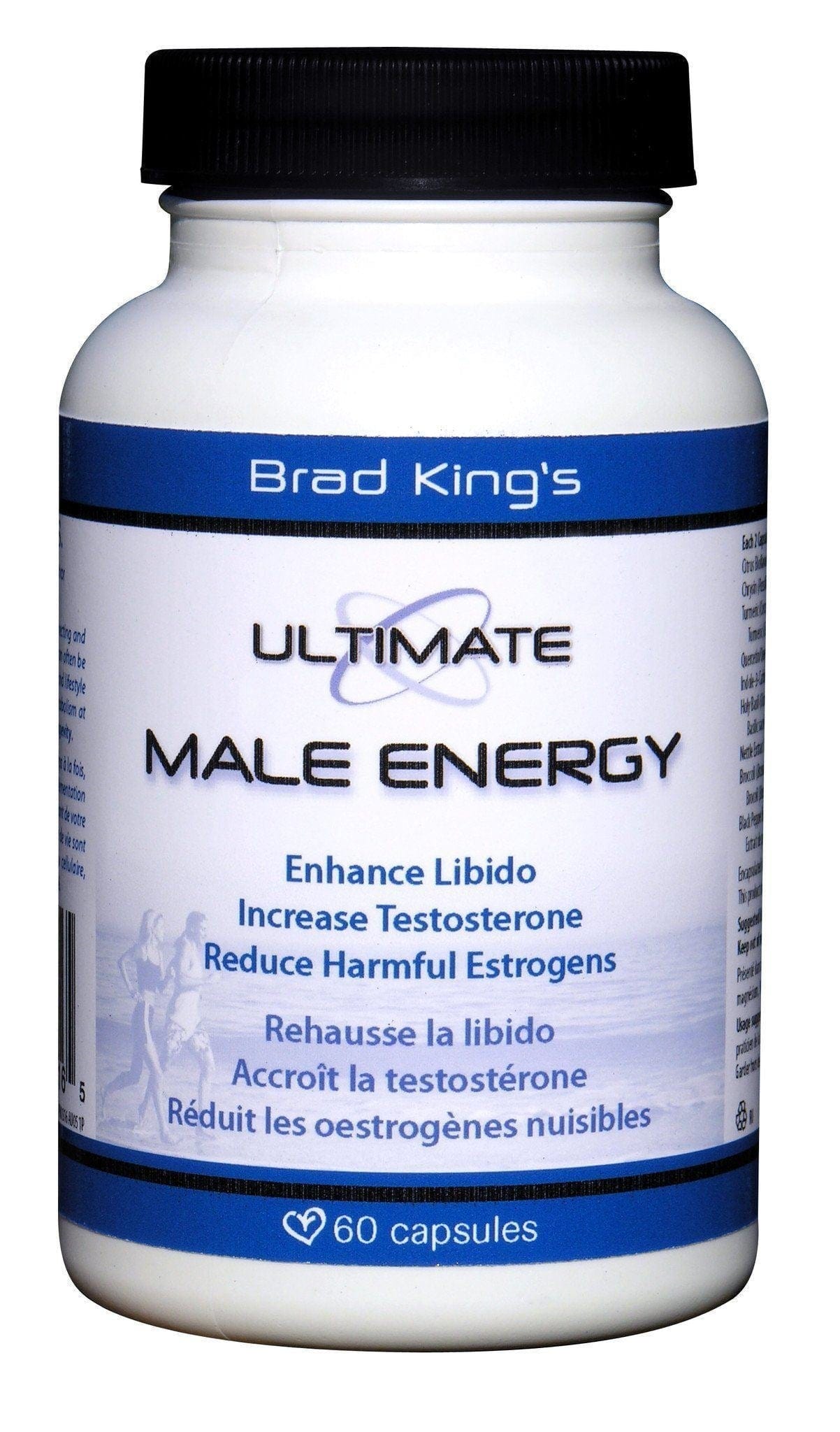 PREFERRED NUTRITION Suppléments Male energy 60caps
