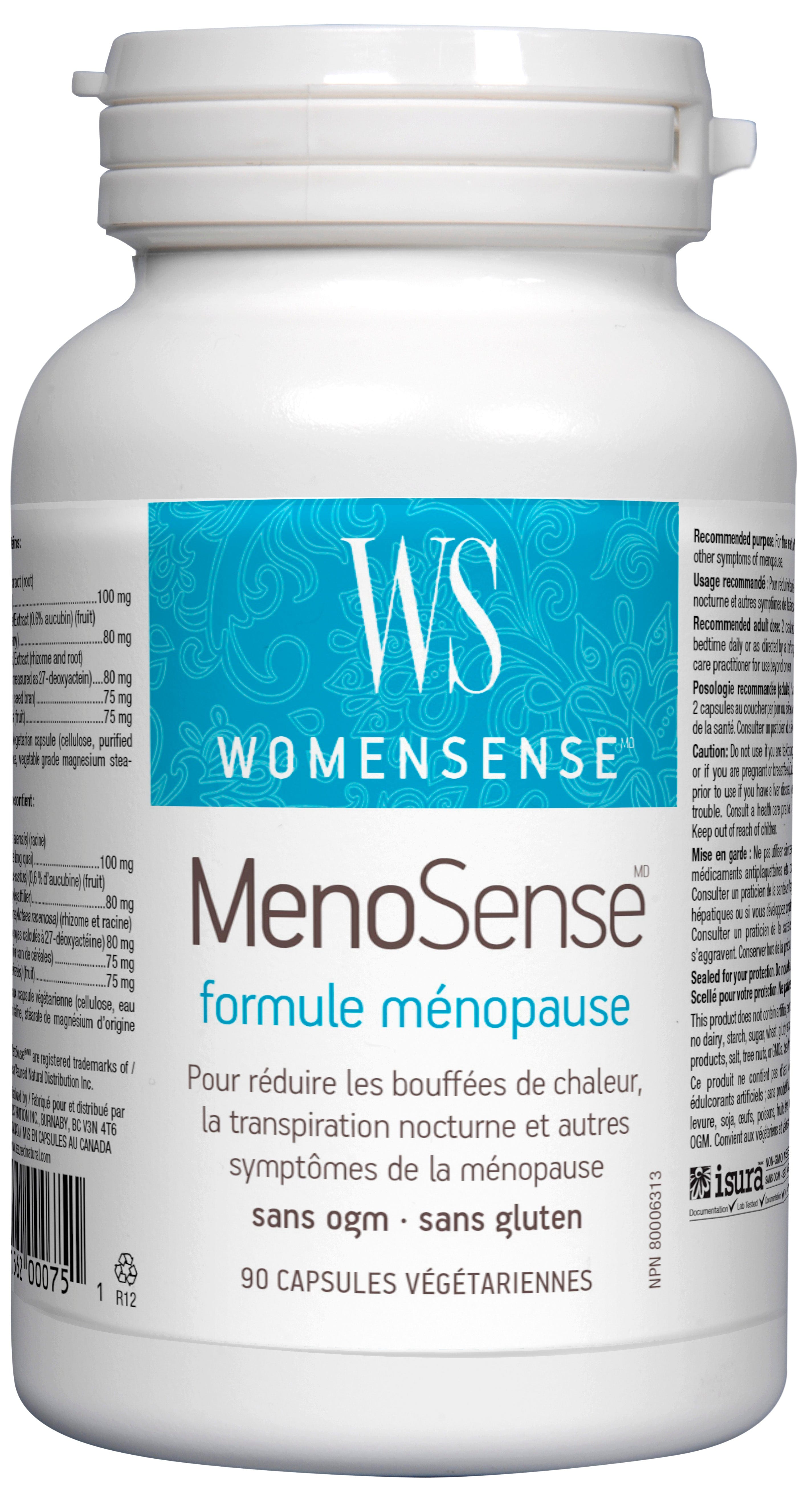 PREFERRED NUTRITION Suppléments Menosense 90caps