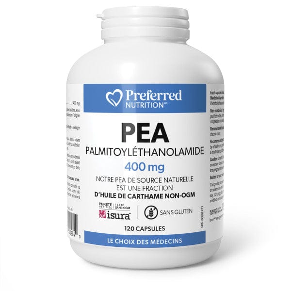 PREFERRED NUTRITION Suppléments PEA (400mg) 120caps
