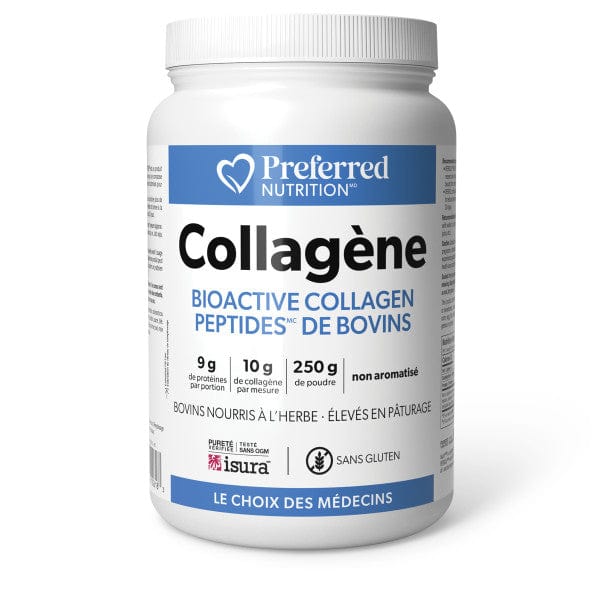 PREFERRED NUTRITION Suppléments Poudre de collagène (bovin)  250g