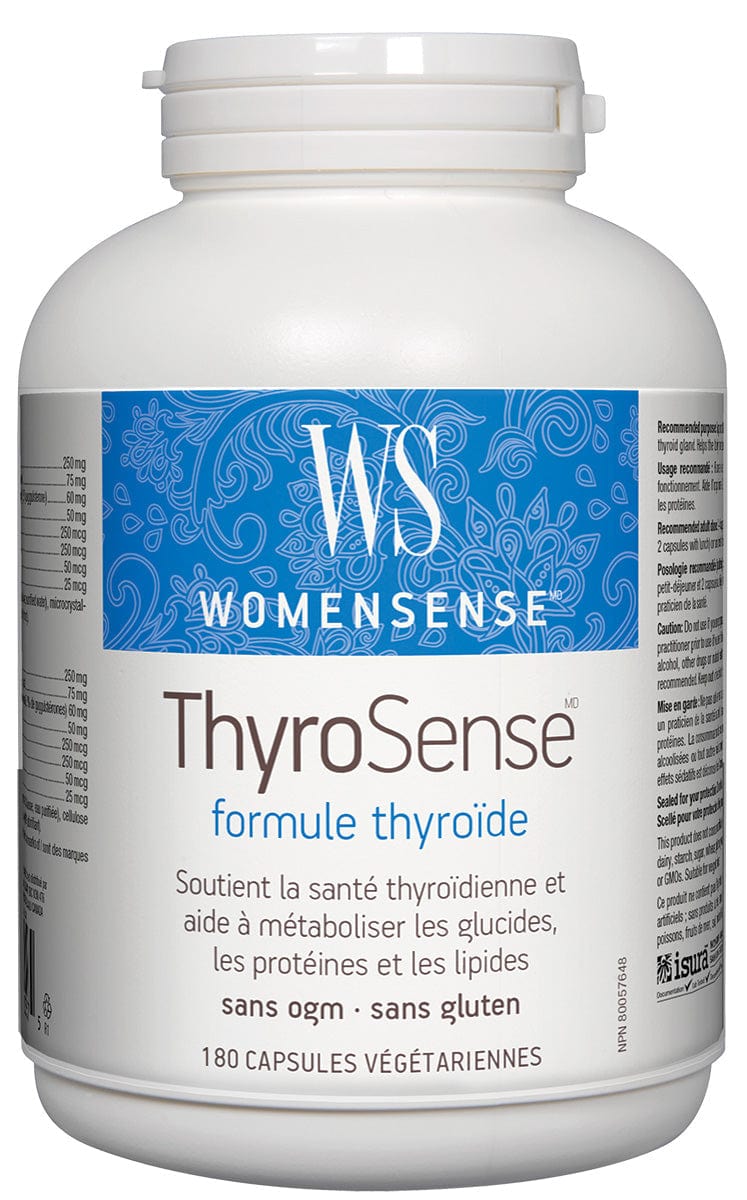 PREFERRED NUTRITION Suppléments Thyrosense 180vcaps