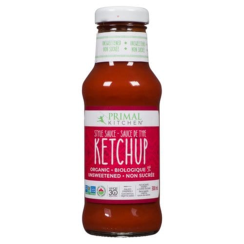 PRIMAL KITCHEN Épicerie Sauce de type ketchup non-sucré bio 300ml