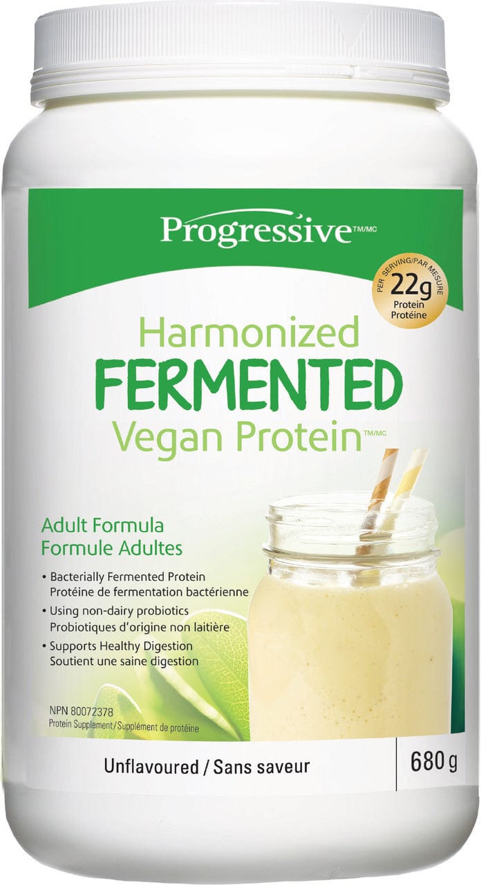 PROGRESSIVE Suppléments Harmonized fermented vegan protein (sans-saveur) 680g