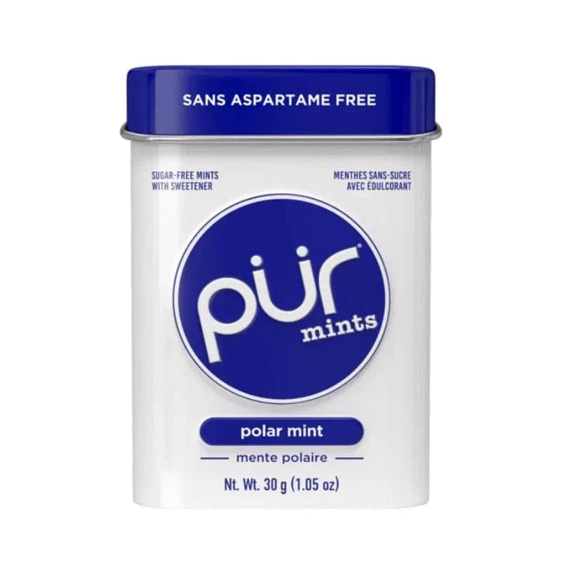 PÜR Épicerie Menthe sans-sucre à la menthe polaire 30g