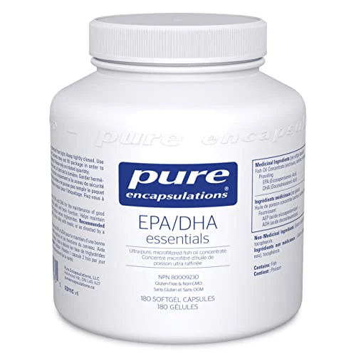 PURE ENCAPSULATIONS Suppléments EPA/DHA essentials  180gels