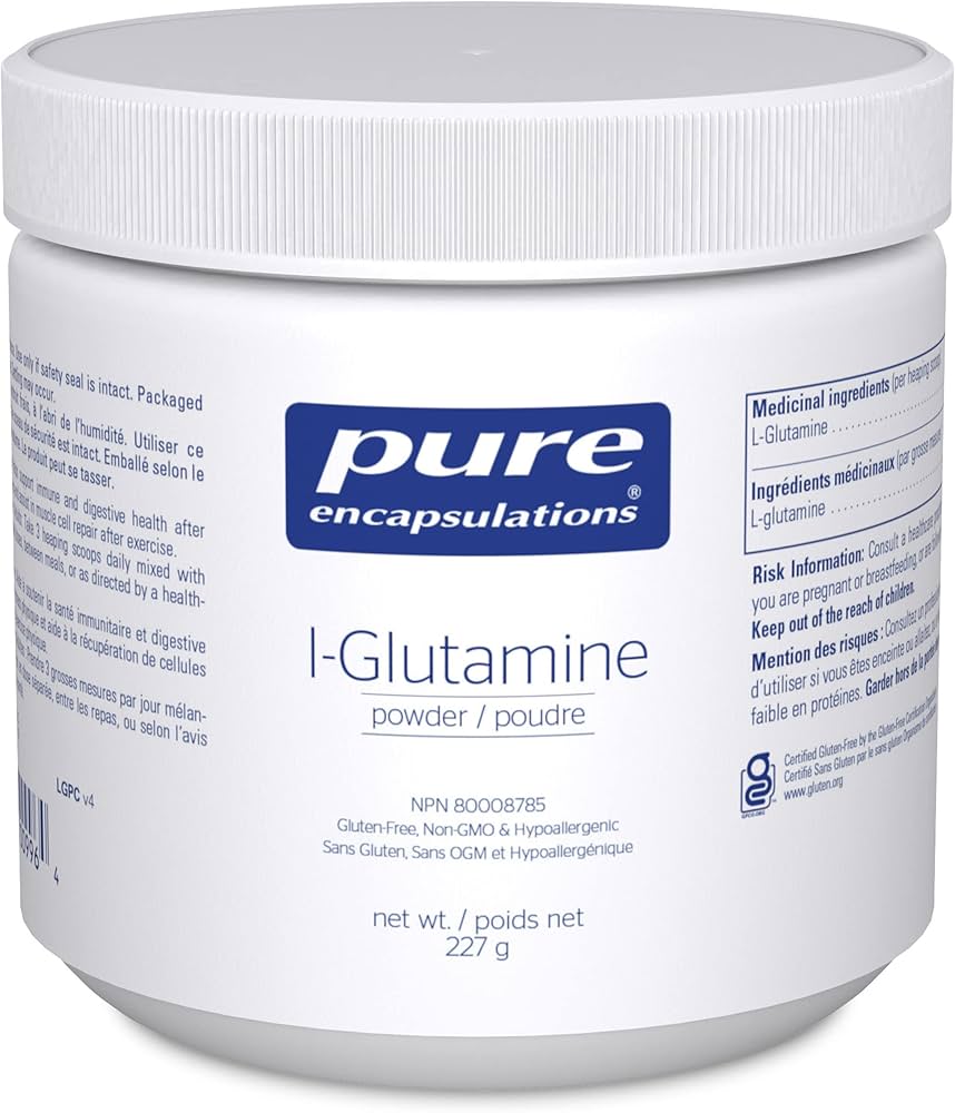 PURE ENCAPSULATIONS Suppléments L-glutamine  227g