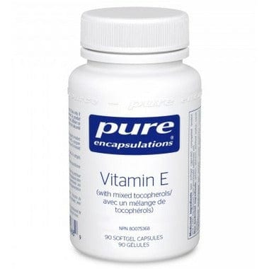 PURE ENCAPSULATIONS Suppléments Vitamine E 90gels