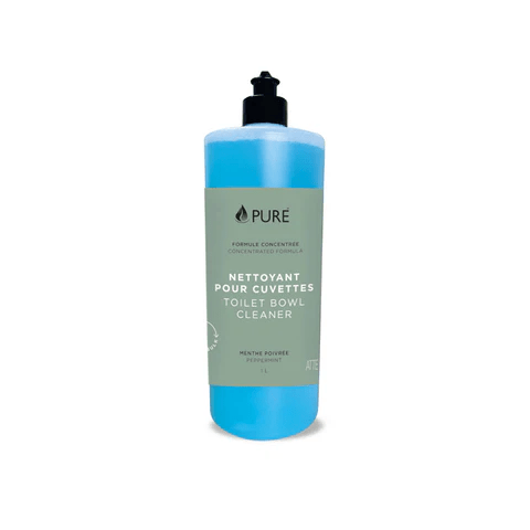 PURE Produits ménagers Nettoyant pour cuvettes ultra-concentré menthe poivrée 1L