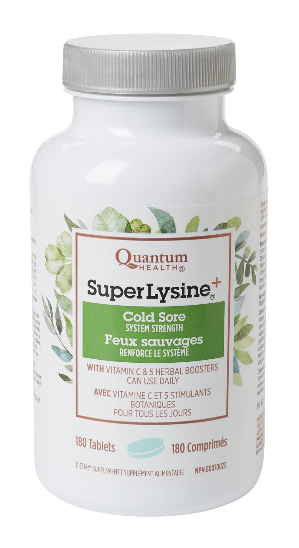 QUANTUM Suppléments Super lysine+ (traitement feux sauvages) 180comp