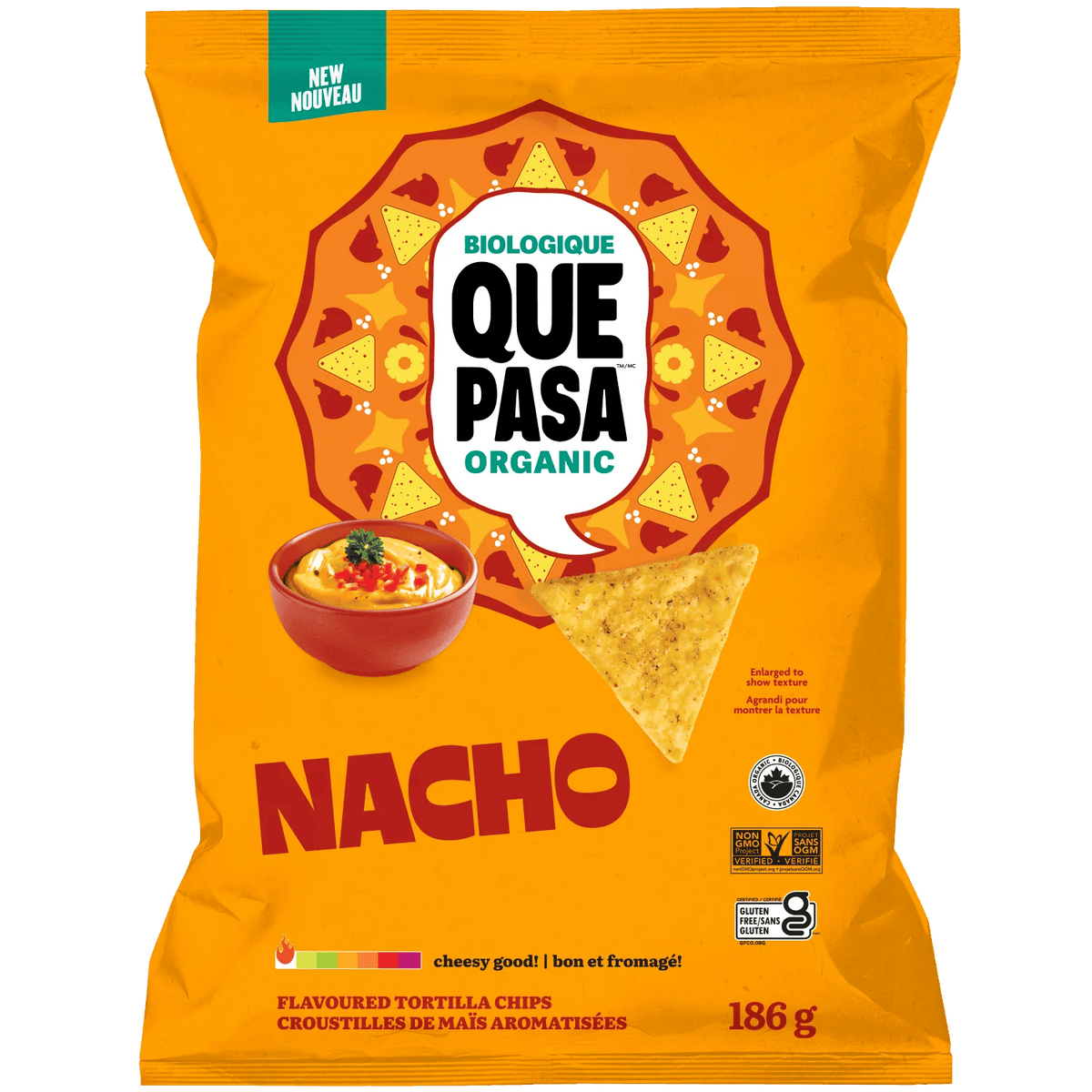 QUE PASA Épicerie Nacho bio 186g