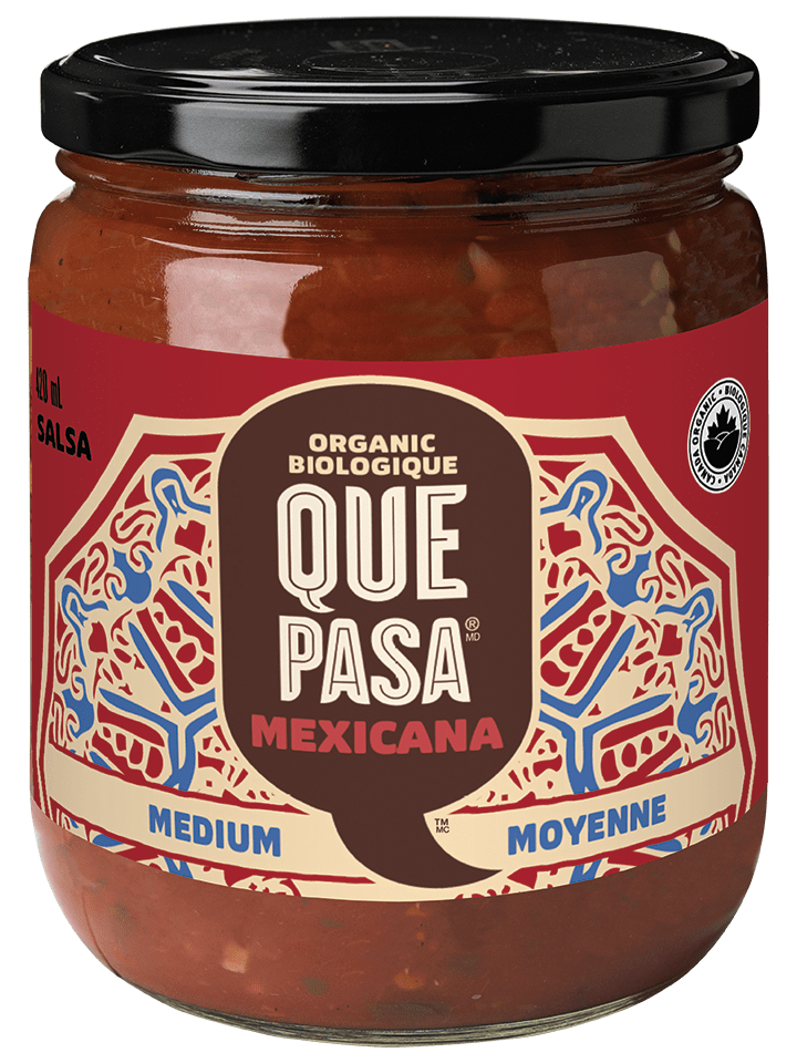 QUE PASA Épicerie Salsa moyenne bio 420ml