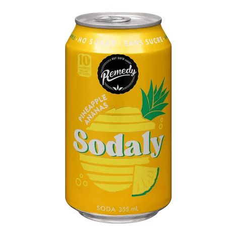 REMEDY Épicerie Sodaly à l'ananas 355ml
