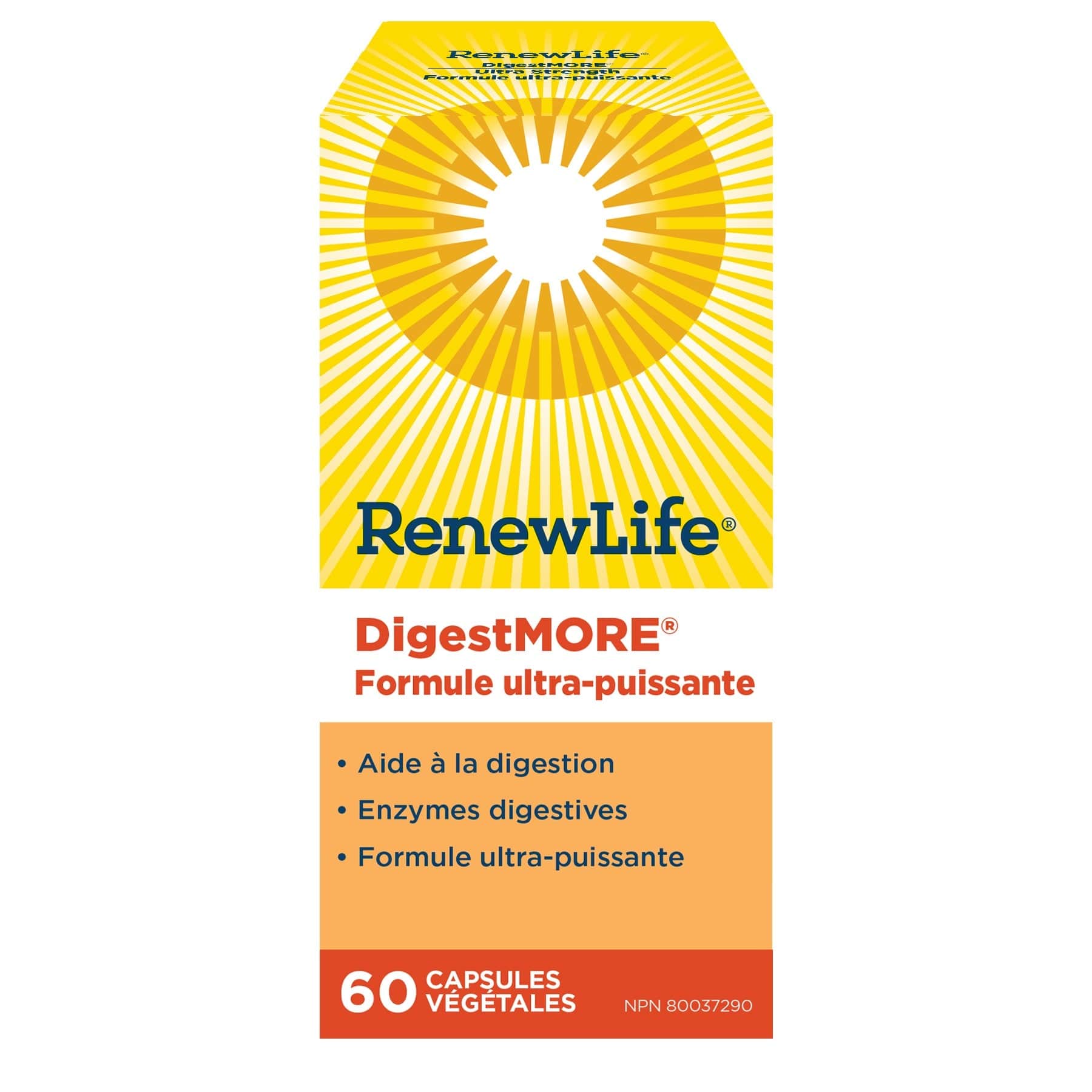 RENEW LIFE Suppléments Digestmore Ultra 60caps