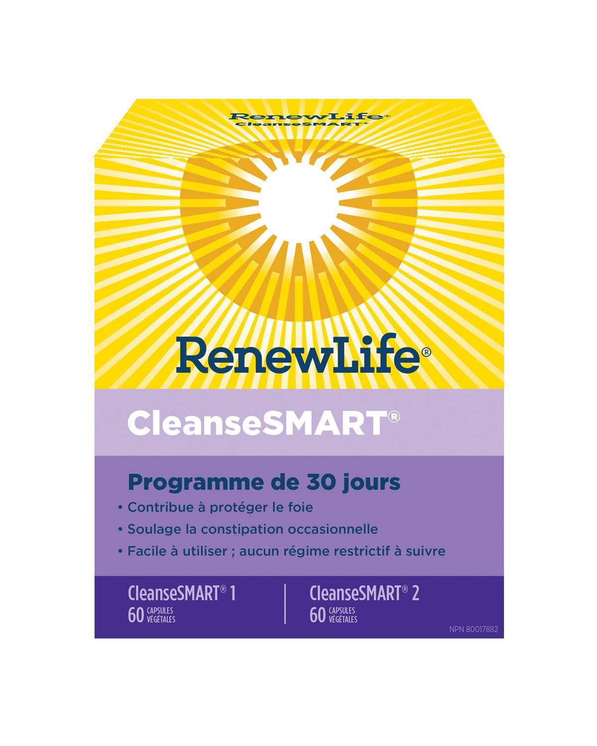 RENEW LIFE Suppléments Trousse cleansesmart (cure de 30 jours) cure