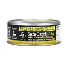SAFE AND CATCH Épicerie Thon à nageoires jaunes sauvage 142g