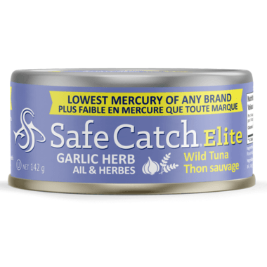 SAFE AND CATCH Épicerie Thon pâle sauvage ail et herbes 142g