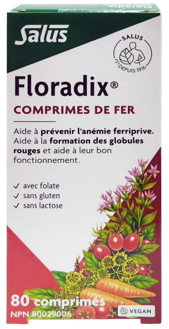 SALUS Suppléments Fer floradix 80comp