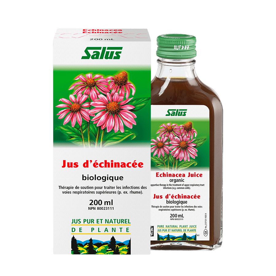 SALUS Suppléments Jus échinacéa bio 200ml