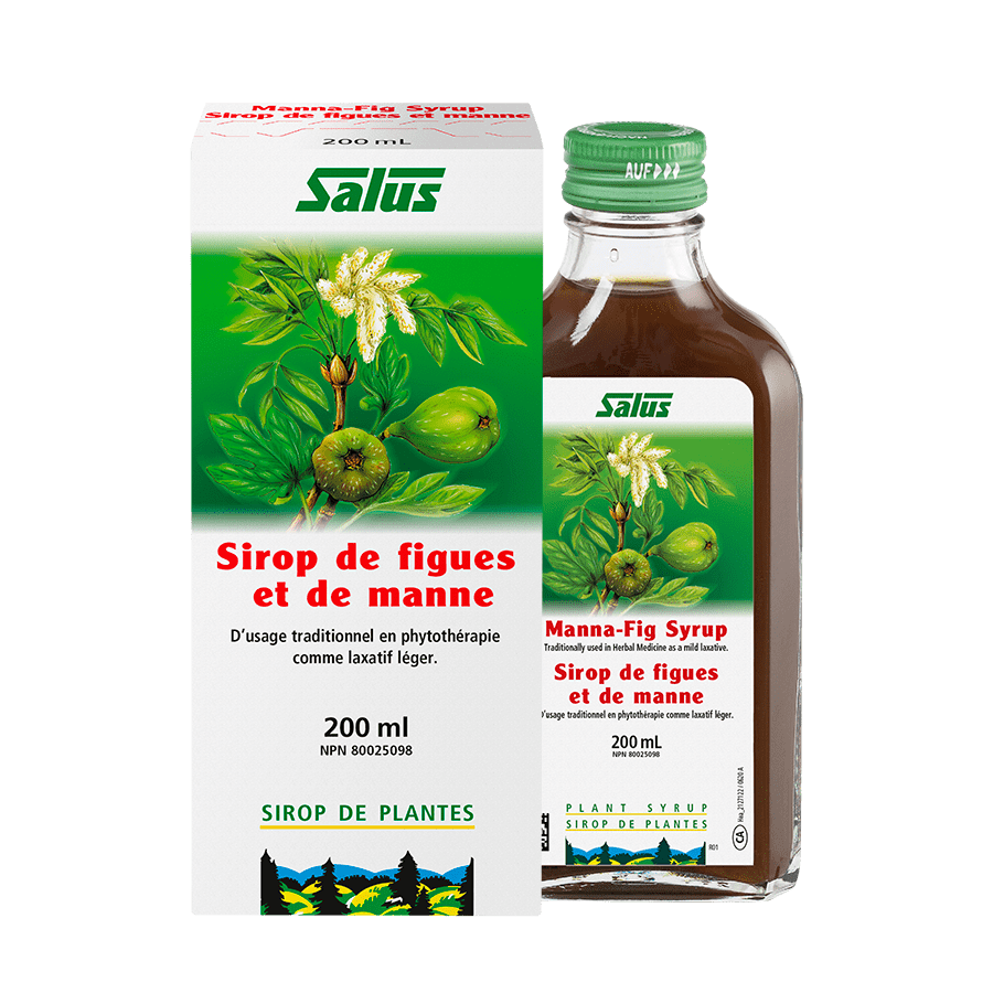 SALUS Suppléments Sirop figues et manne 200ml
