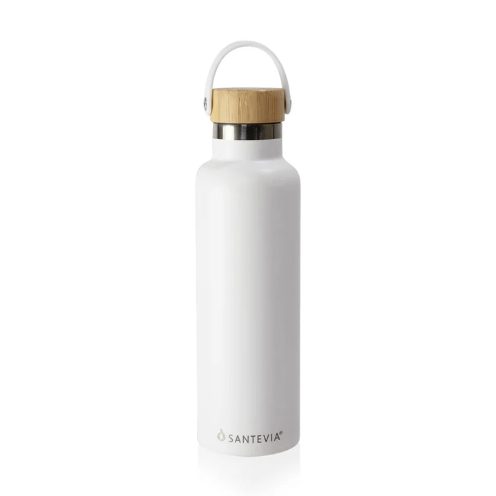 SANTEVIA SYSTEMS Épicerie Bouteille stainless steel (blanche) 750ml