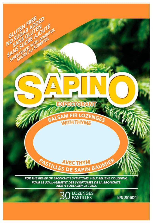 SAPINO Suppléments Pastilles sapino au thym  30past