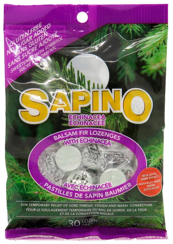 SAPINO Suppléments Pastilles sapino échinacée 30past