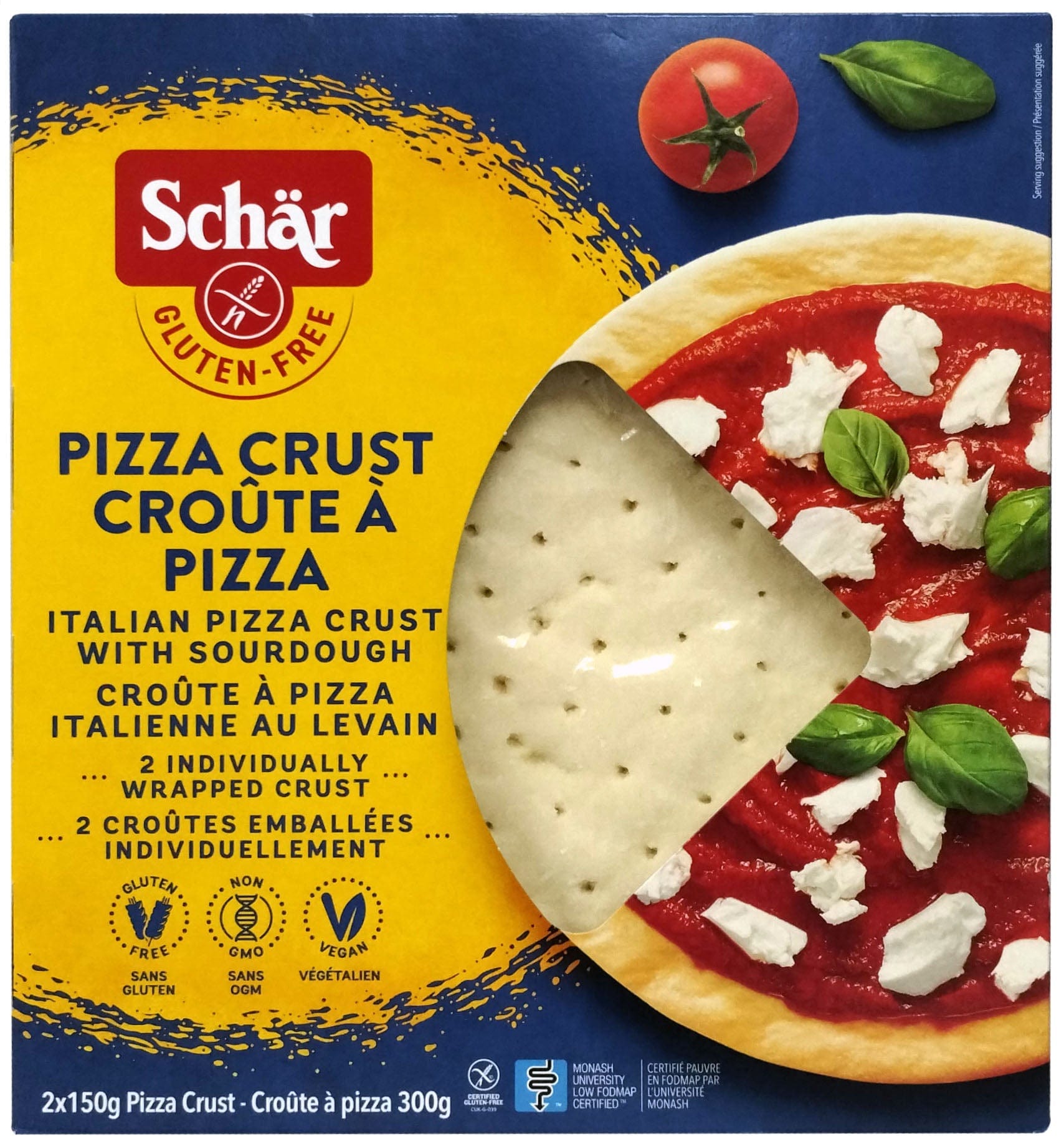 SCHÄR Épicerie Croûtes à pizza 2un