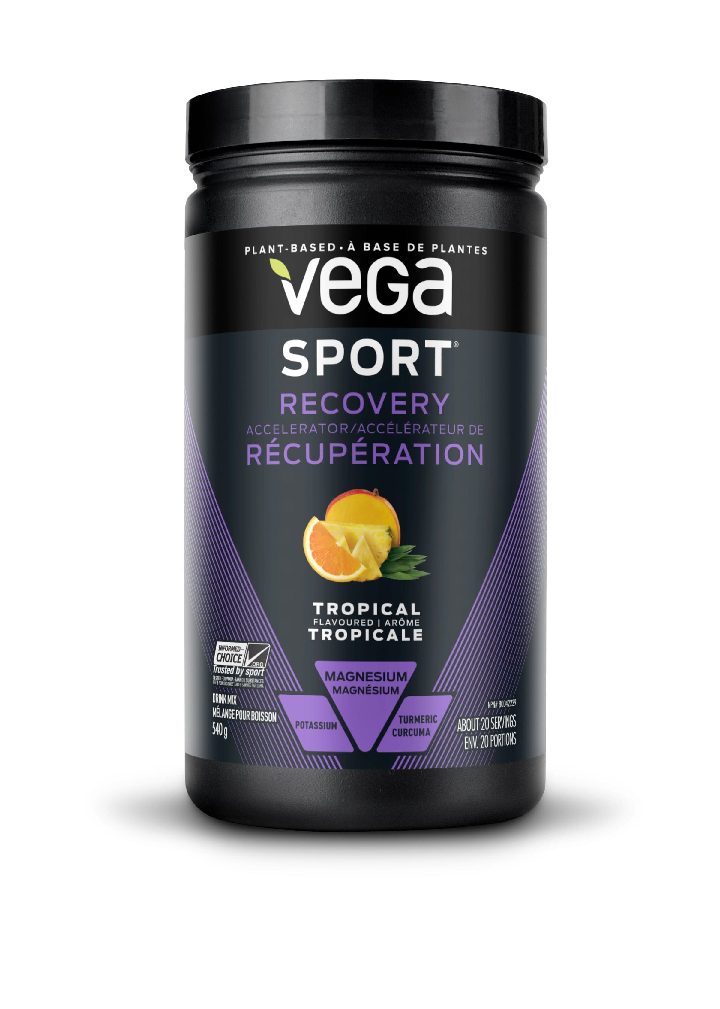 SEQUEL Suppléments Accélérateur de récupération (tropical) 540g