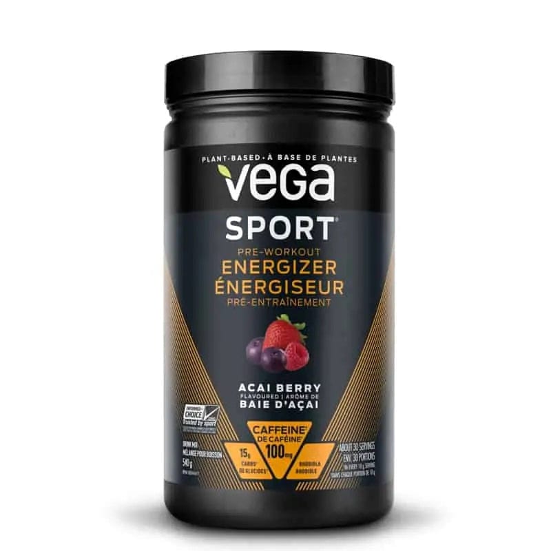 SEQUEL Suppléments Énergiseur pré-entraînement (baies d'açaï) 540g