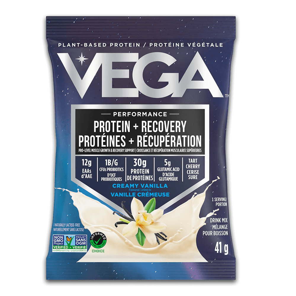 SEQUEL Suppléments Protéines de performance (vanille) 12x41g