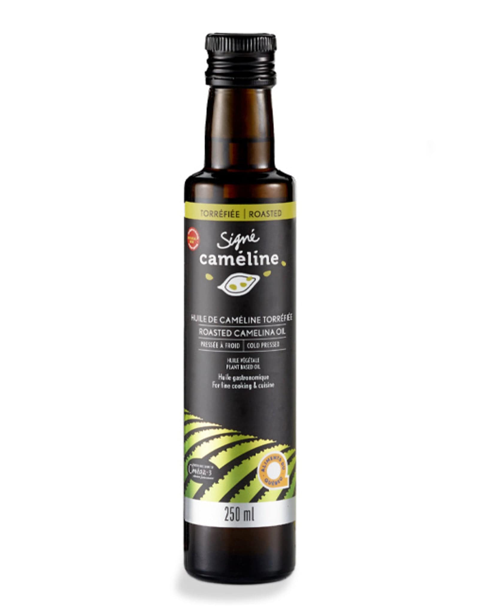 SIGNÉ CAMÉLINE Épicerie Huile de caméline torréfiée 250ml