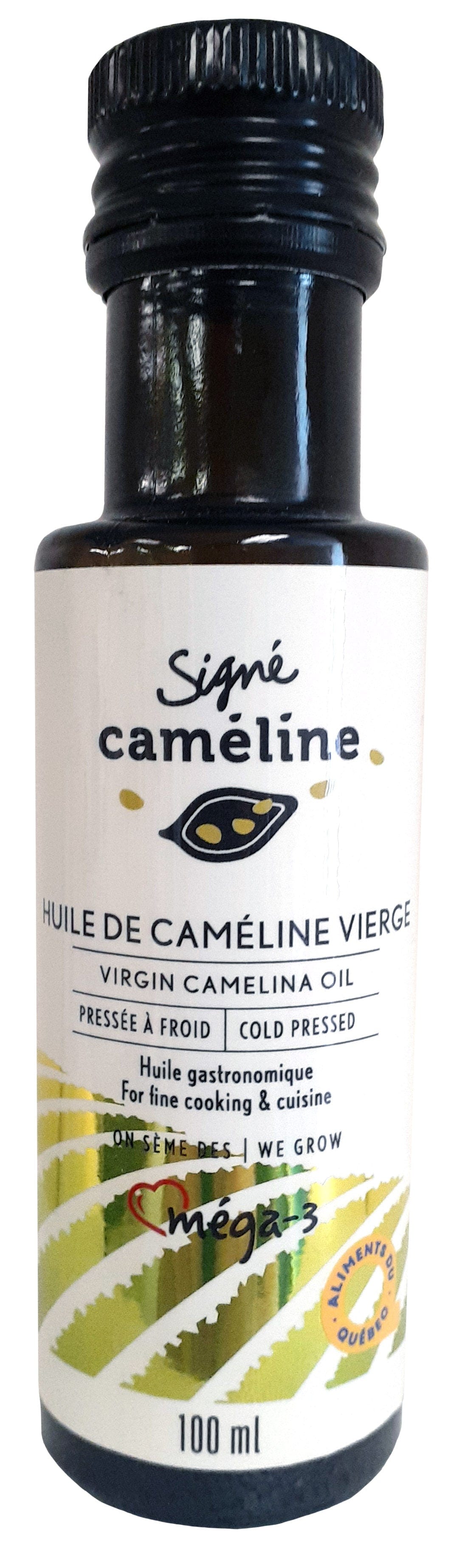 SIGNÉ CAMÉLINE Épicerie Huile de caméline vierge 100ml