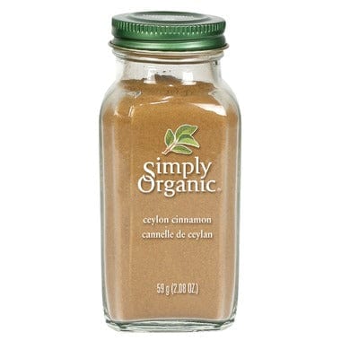 SIMPLY ORGANICS Épicerie Cannelle de ceylan bio 59g
