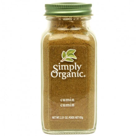 SIMPLY ORGANICS Épicerie Cumin biologique 65g