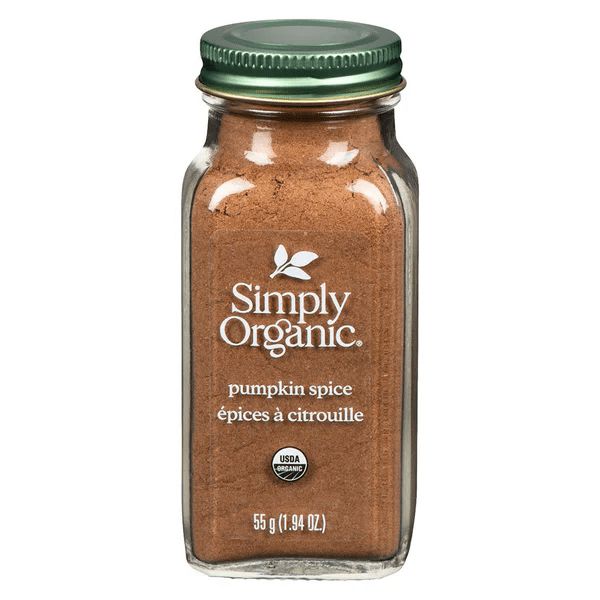 SIMPLY ORGANICS Épicerie Épices à citrouille bio 55g
