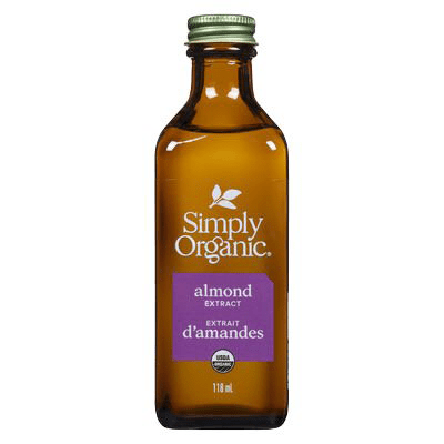 SIMPLY ORGANICS Épicerie Extrait d'amandes bio 118ml