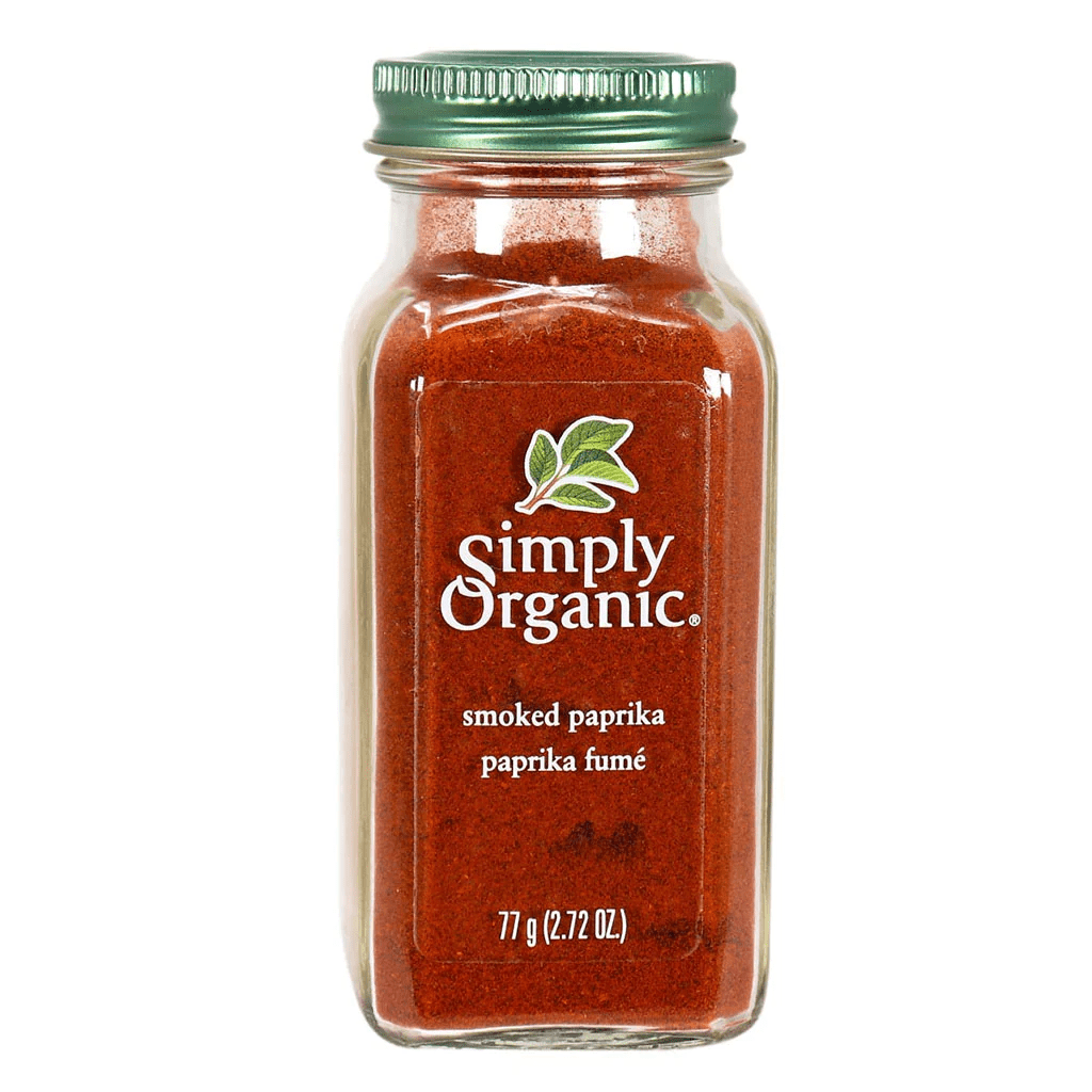 SIMPLY ORGANICS Épicerie Paprika fumé bio 77g