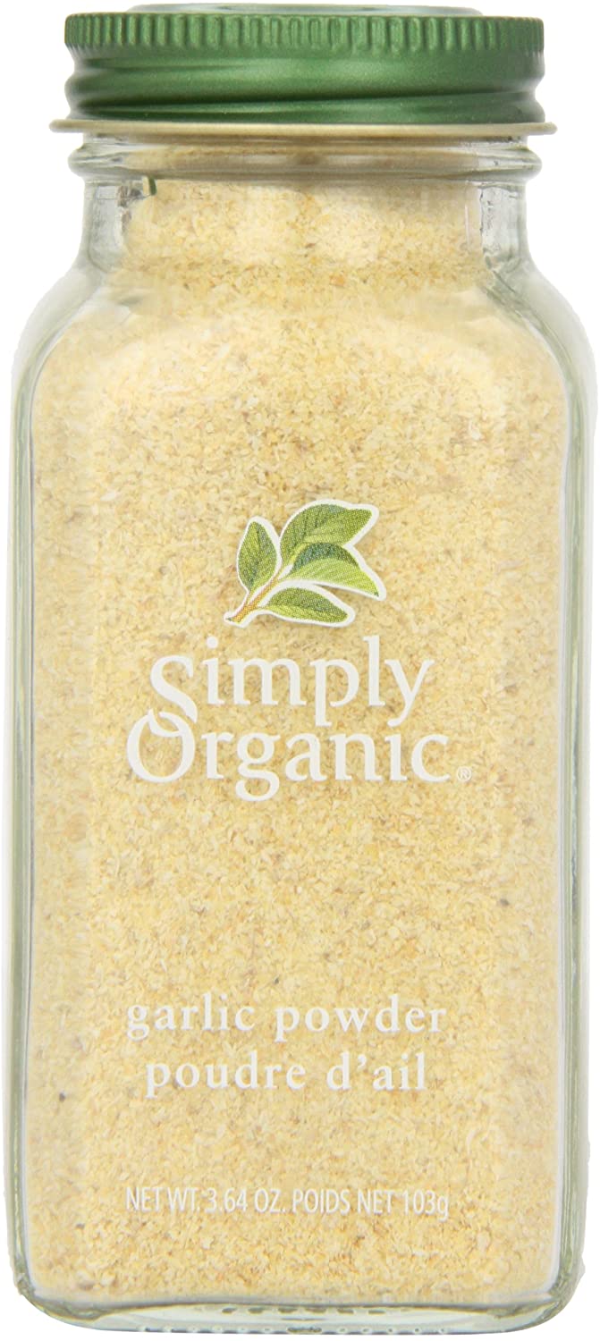 SIMPLY ORGANICS Épicerie Poudre d'ail bio 103g