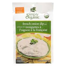 SIMPLY ORGANICS Épicerie Trempette oignon bio 31g