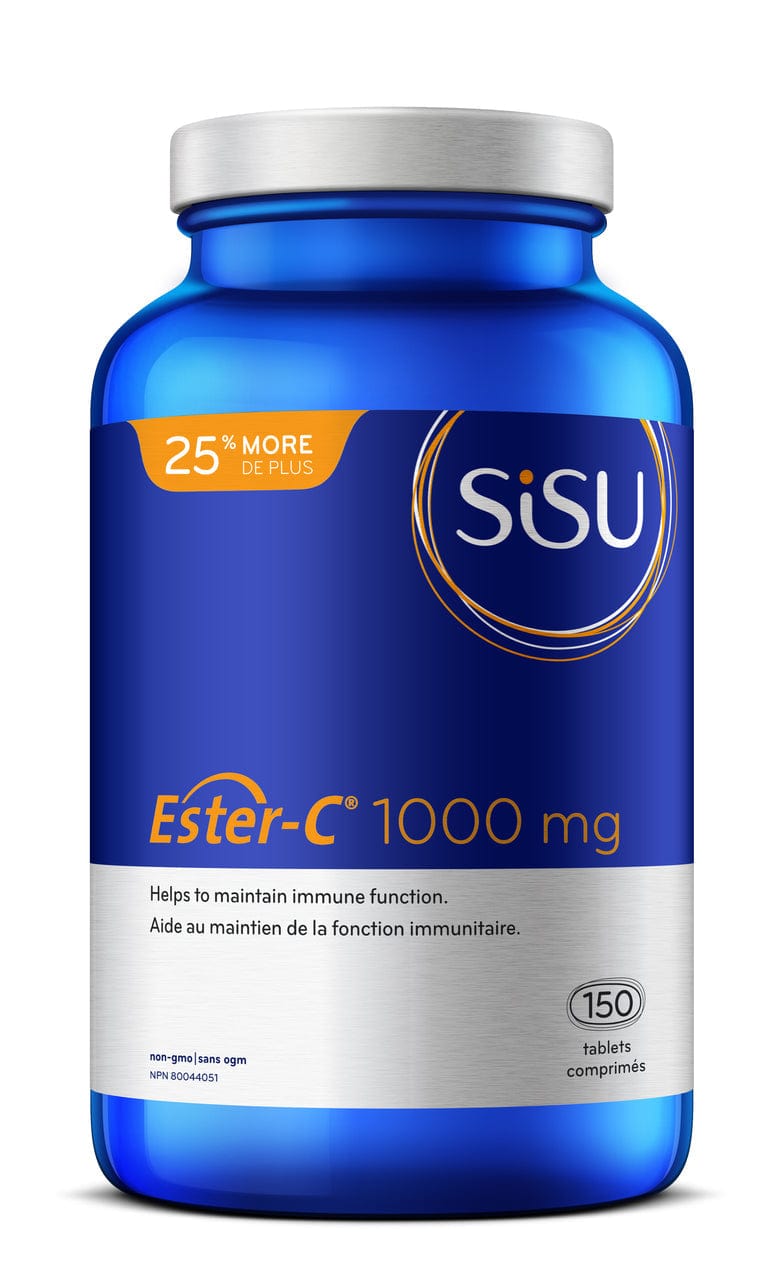 SISU Suppléments Ester-C 1000mg Bonus 150comp