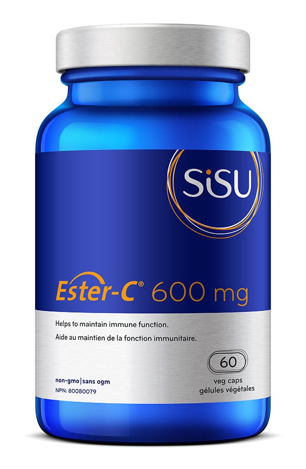 SISU Suppléments Ester-C 600mg 60vcaps