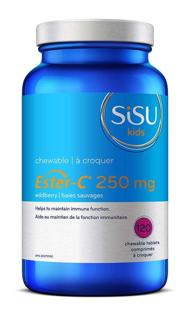 SISU Suppléments Ester-C (à croquer baies sauvages/250mg) 120comp