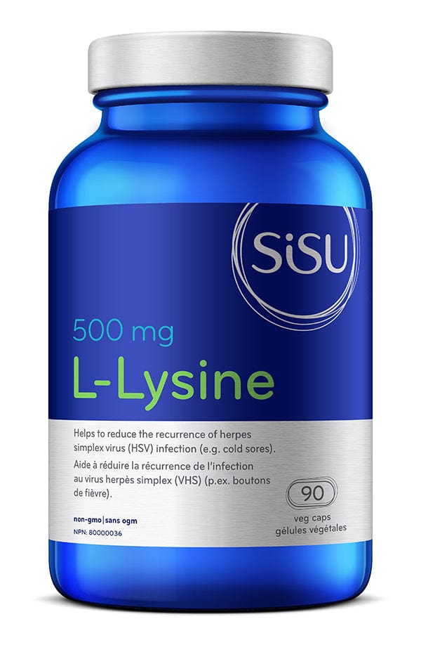 SISU Suppléments L-Lysine 500mg 90gel